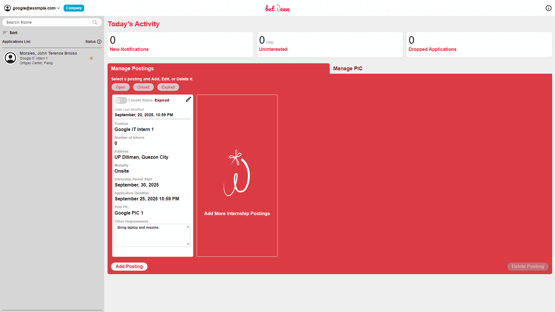 Image of between.web