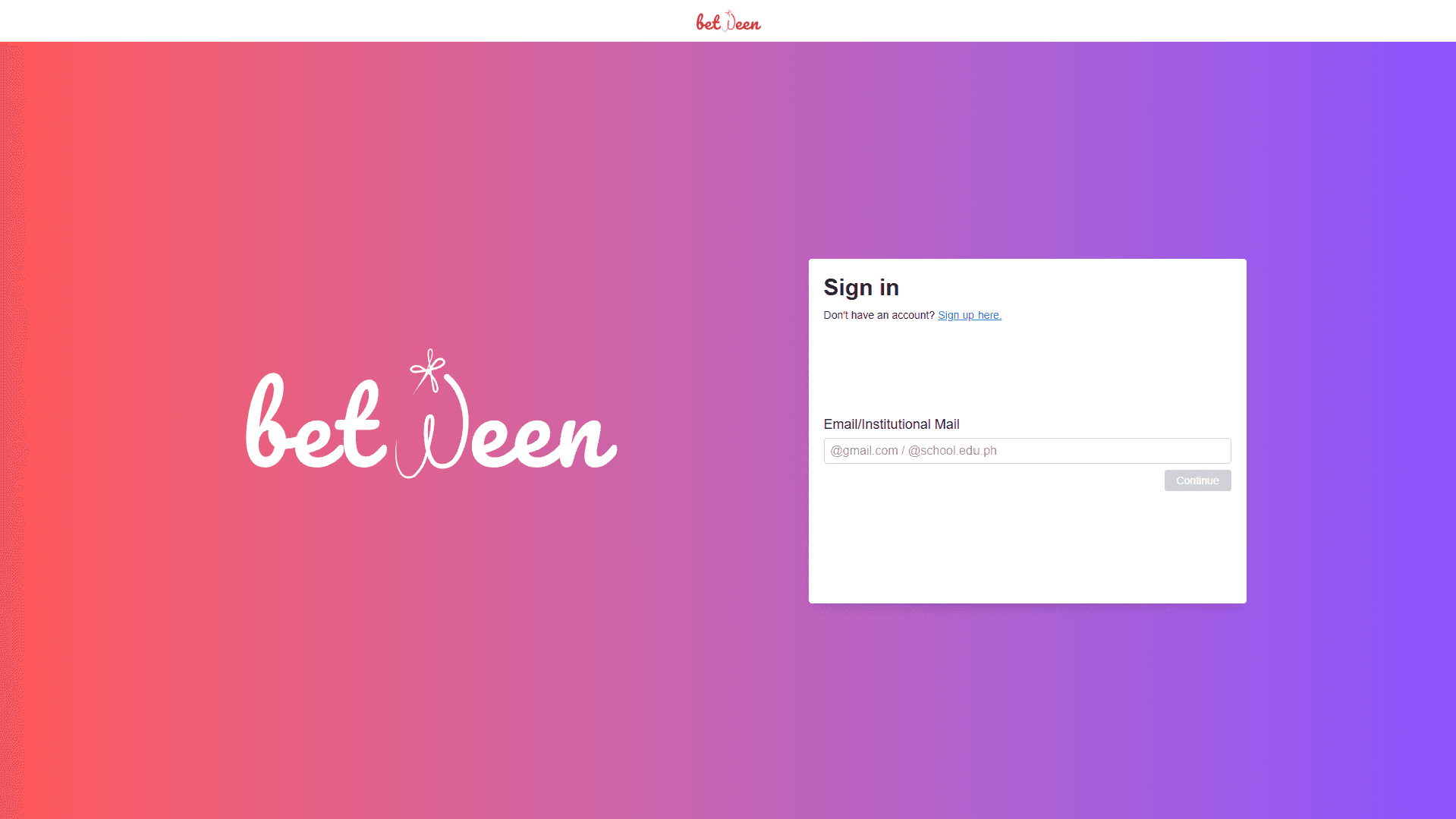 Image of between.web